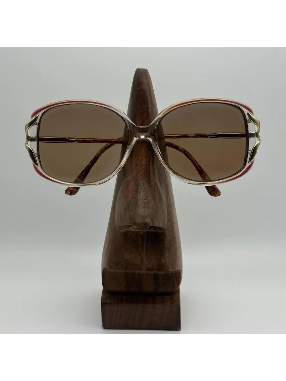 Vintage Safilo Oversized Gold Prescription Sunglasses Frames